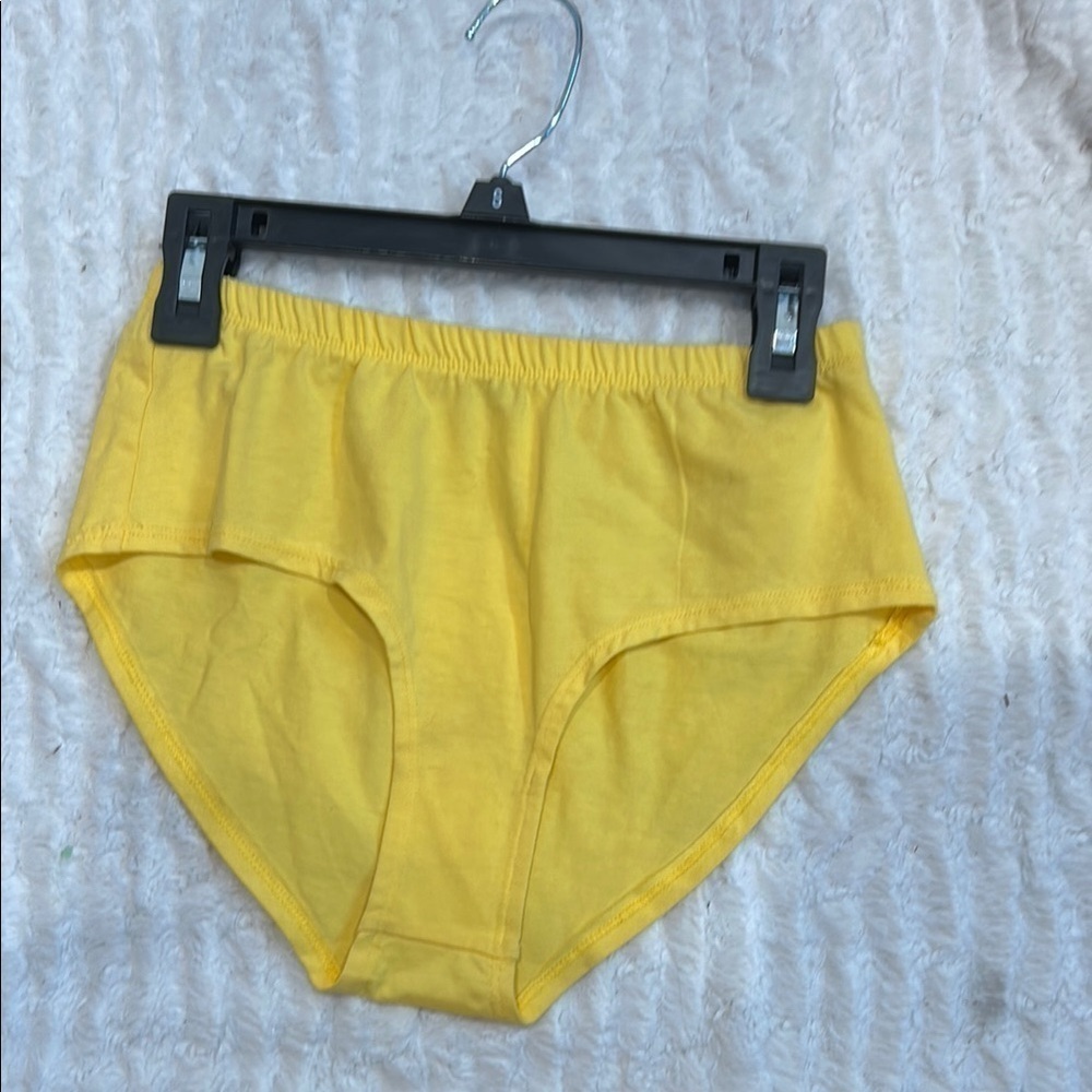 Dolls Kill Yellow clueless whatever Women's Yellow bloomer cover bottom small